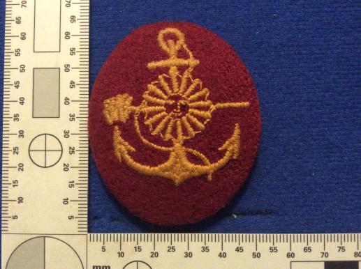 Gradia Militaria - Argentinian Navy Cloth Cap badge