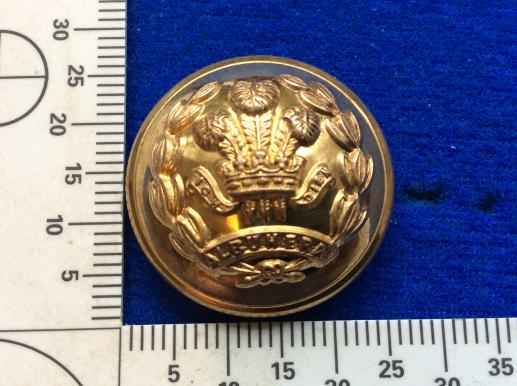 Gradia Militaria - Post 1881 The Middlesex Regiment Officers Gilt Button
