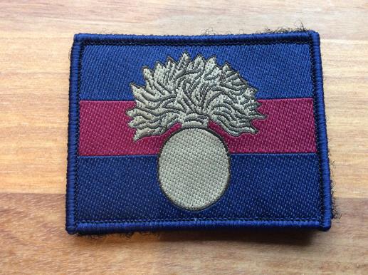 Gradia Militaria - Grenadier Guards Cloth Sleeve/ helmet Velcro backed badge