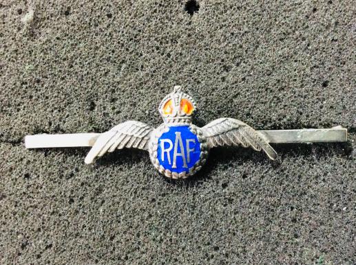 Gradia Militaria - K/C RAF ( Royal Air Force) Silver & enamel tie pin