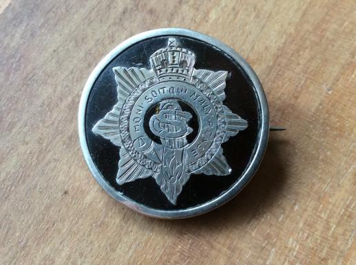 Gradia Militaria - 1916 dated A.S.C ( Army Service Corps) Tortoise shell Sweetheart