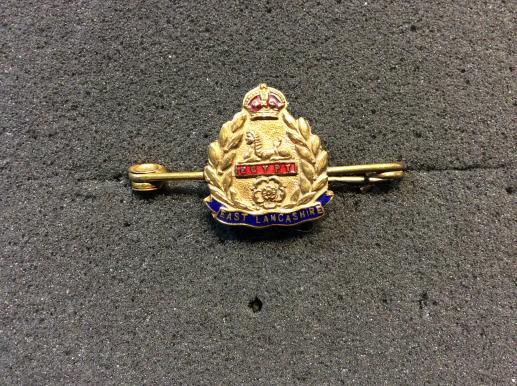 Gradia Militaria - East Lancashire Regiment Tie pin / Sweetheart badge