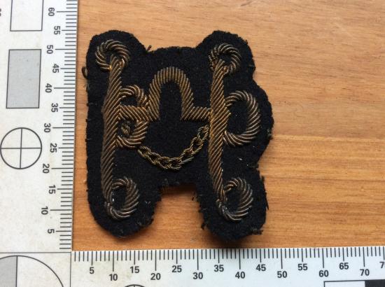 Gradia Militaria - British Army saddlers, harness & Collar makers Bullion Sleeve badge
