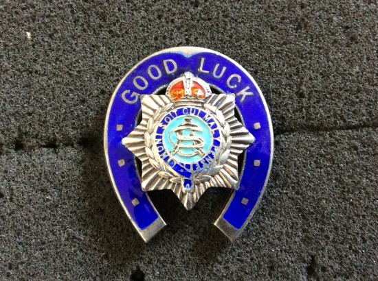 Gradia Militaria - Post 1902 ASC (Army Service Corps) horseshoe Sweetheart