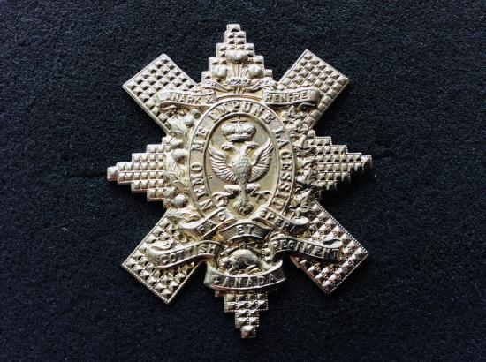 Gradia Militaria - Lanark & Renfrew, Scottish Regiment Of Canada Glengarry