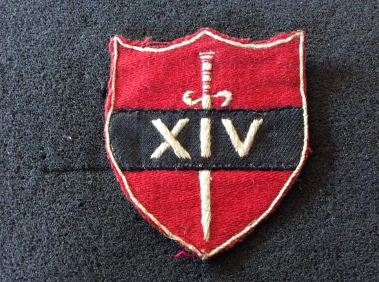 Gradia Militaria - WW2 14th Army Locally Made formation sign