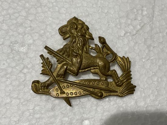 Gradia Militaria - British South Africa Police (B.S.A.P) officers cap/helmet badge