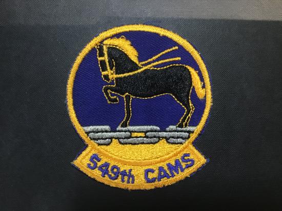 Gradia Militaria - U.S.A.F 549th cams (consolidated aircraft maintenance squadron) patch