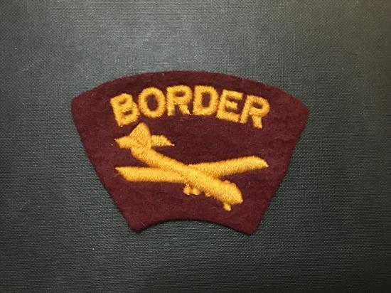 Gradia Militaria - The Border Regiment cloth shoulder title