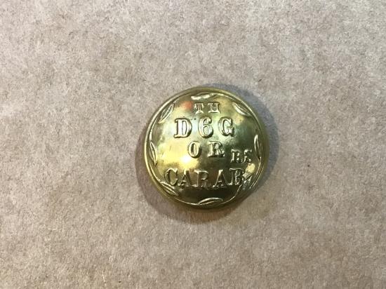 Gradia Militaria - The 6th Dragoon Guards etc button circa 1855-1870