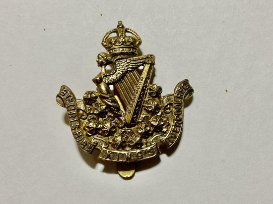 Gradia Militaria - 8th (Irish) Battalion The Kings Liverpool Regiment cap badge