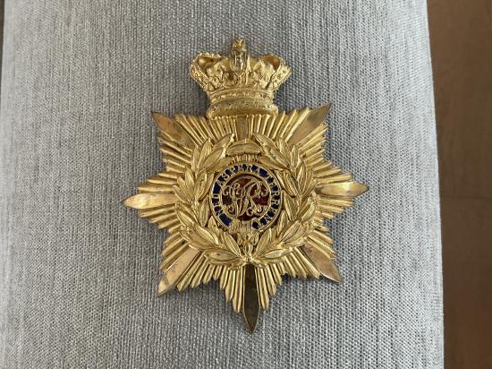 Gradia Militaria - Victorian Royal Military Academy Sandhurst helmet plate