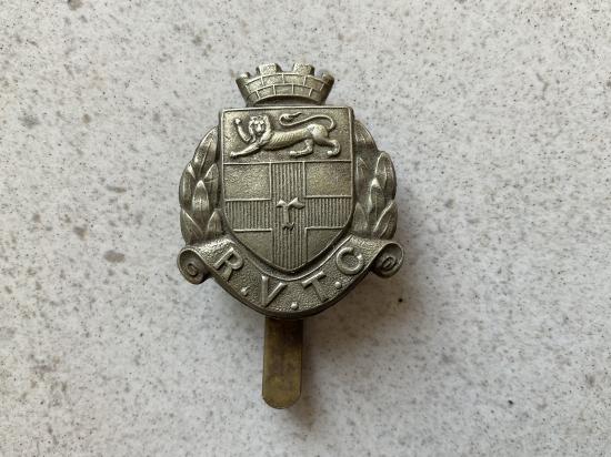 Gradia Militaria - Rochester Volunteer Training Corps (R.V.T.C) cap badge