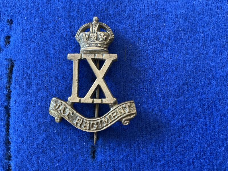 Gradia Militaria - WW2 9th JAT Regiment other ranks Pagri badge
