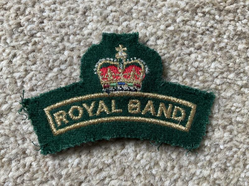 Gradia Militaria - ROYAL BAND bullion shoulder title