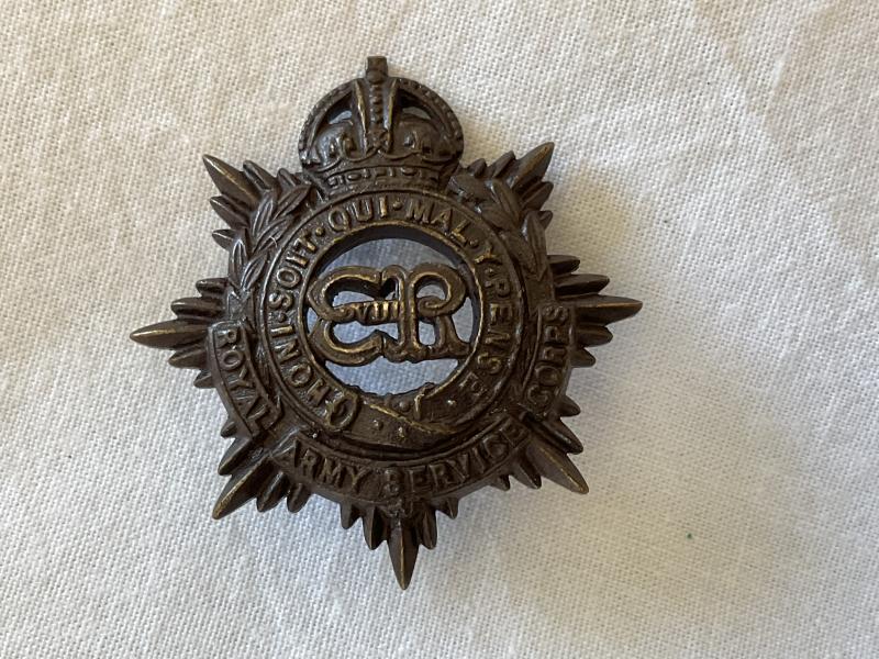 Gradia Militaria - Edward VIII issue R.A.S.C officers service dress collar