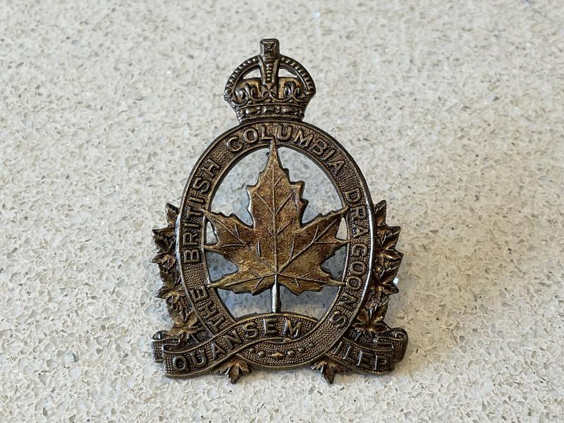 Gradia Militaria - WW2 The British Columbia Dragoons cap badge