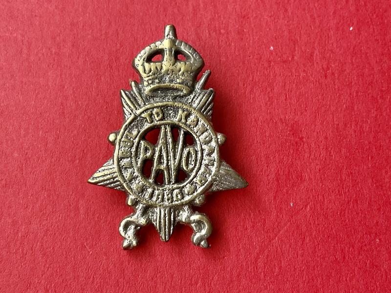 Gradia Militaria - WW2 Indian Army P.A.V.O Cavalry cap badge
