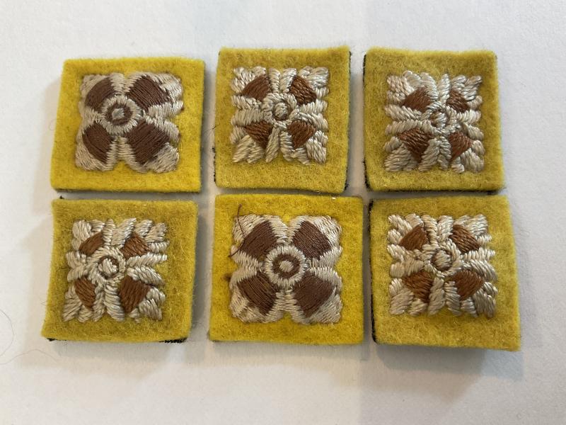 Gradia Militaria - WW2 Armoured Regiments officers cloth rank pips