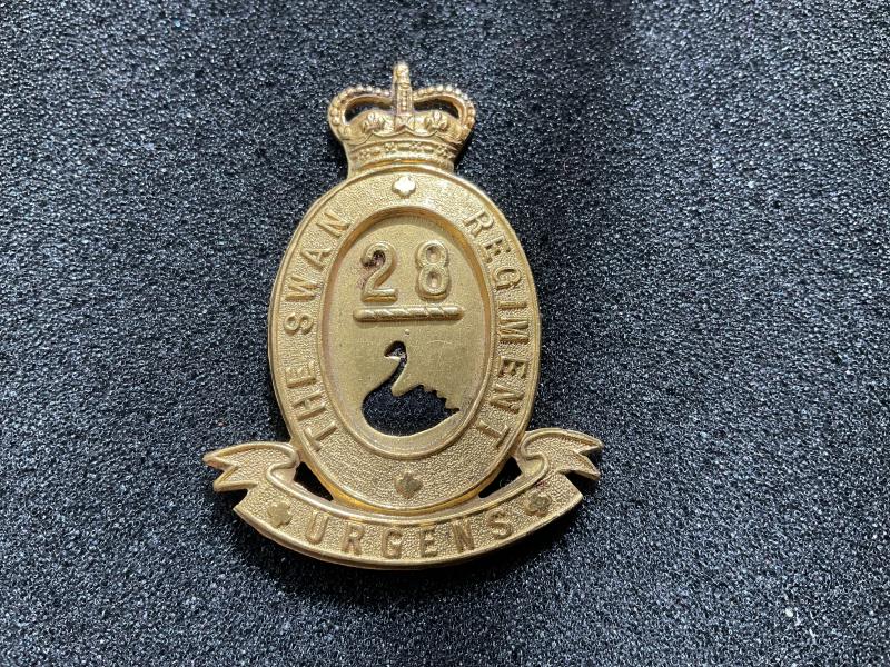 Gradia Militaria - Australian, 28th Battalion The Swan Regiment cap badge