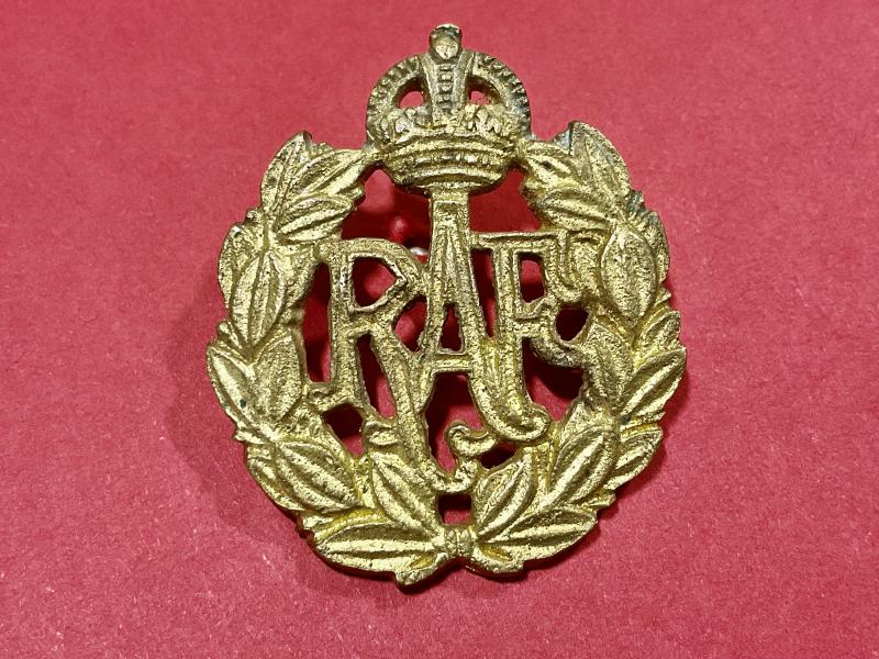 Gradia Militaria - Post 1918 R.A.F locally cast O.R s cap badge
