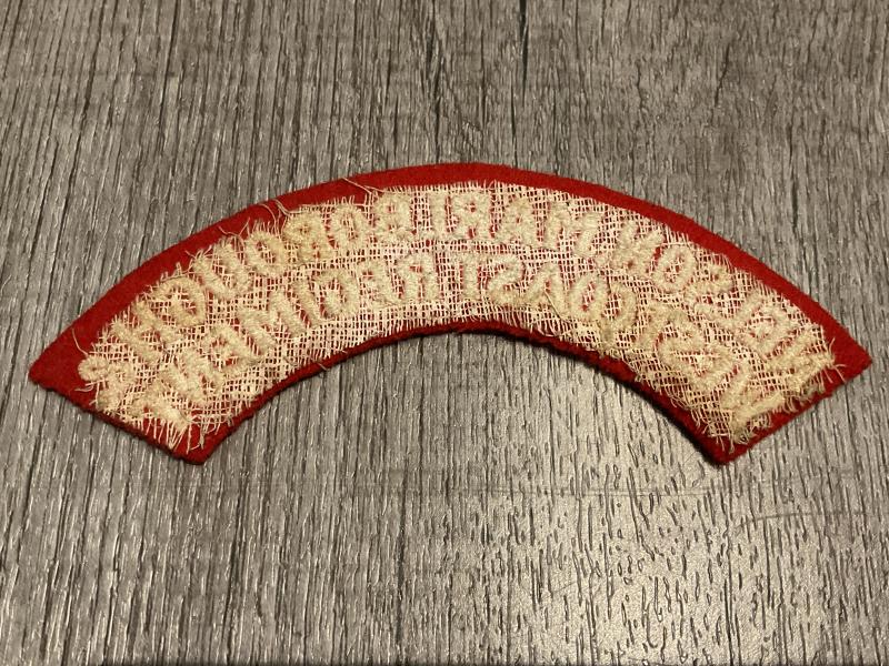 Gradia Militaria - NELSON, MARLBOROUGH & WEST COAST REGIMENT title