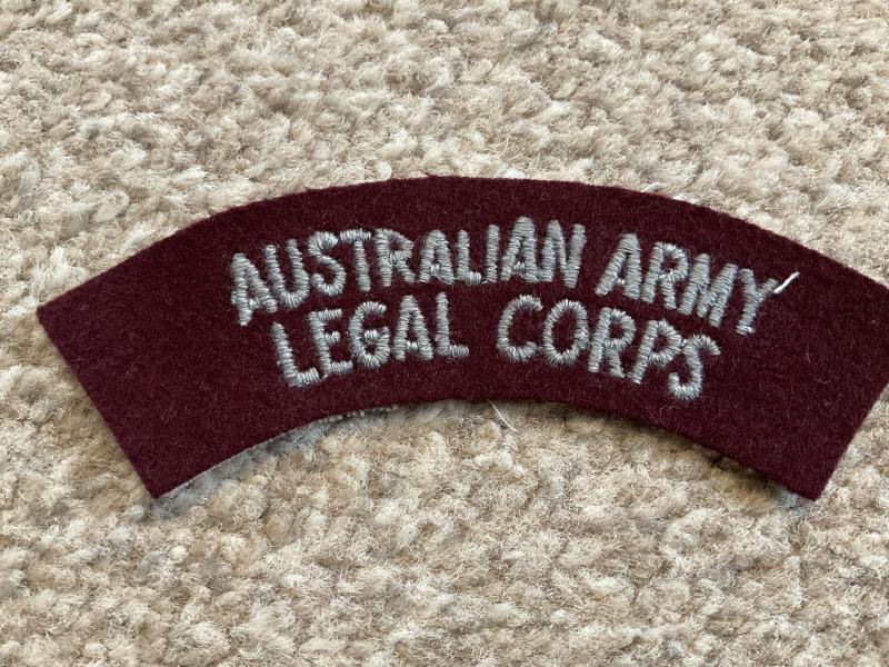 Gradia Militaria - AUSTRALIAN ARMY LEGAL CORPS title