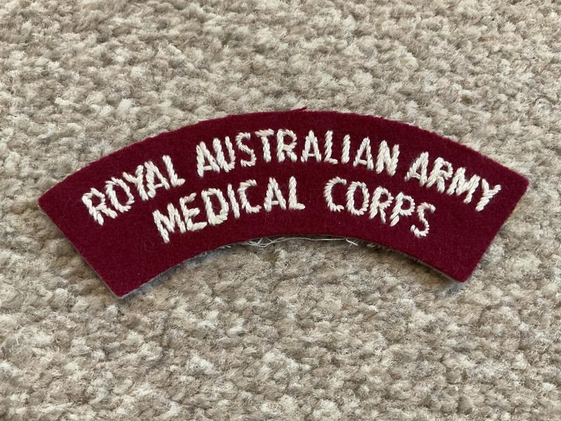 Gradia Militaria - ROYAL AUSTRALIAN ARMY MEDICAL CORPS title
