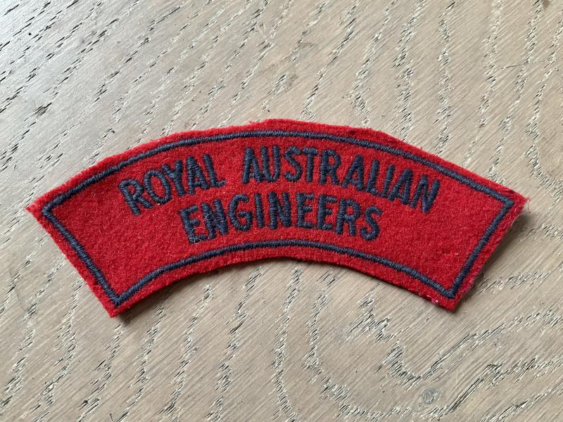 Gradia Militaria - ROYAL AUSTRALIAN ENGINEERS title 1948-60