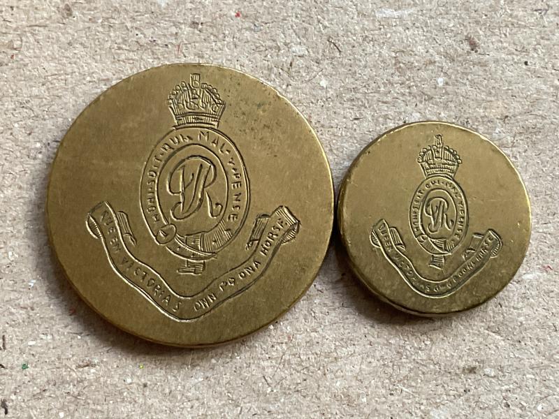 Gradia Militaria - Queen Victorias Own Poona Horse mess dress buttons