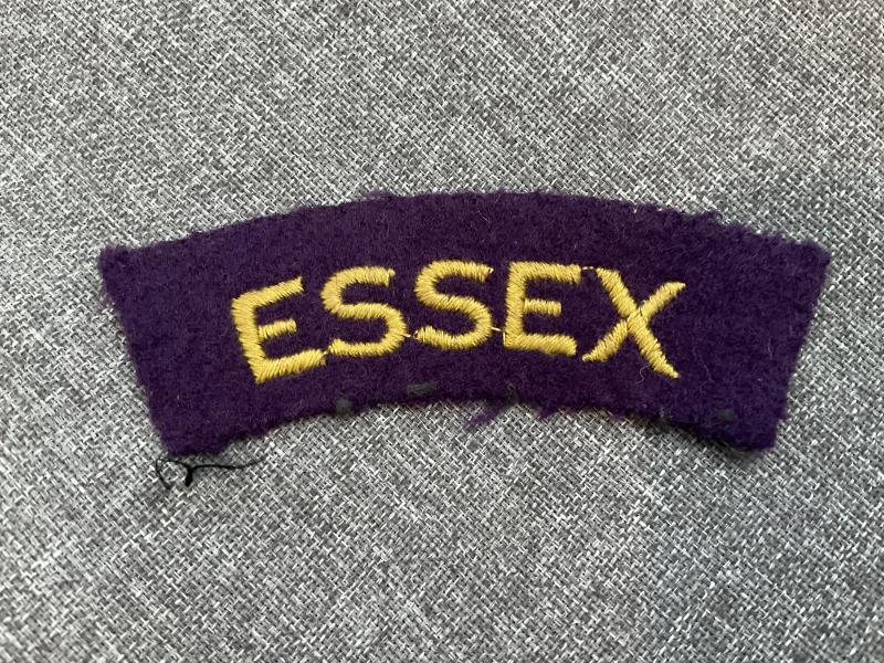 Gradia Militaria - ESSEX Regiment cloth title