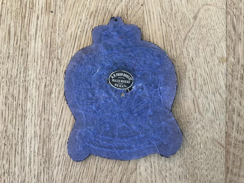 Gradia Militaria - London Irish Rifles bullion blazer badge