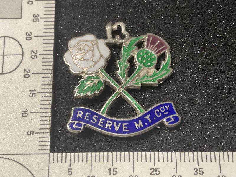 Gradia Militaria - WW1 13th Reserve M.T Coy A.S.C sweetheart badge