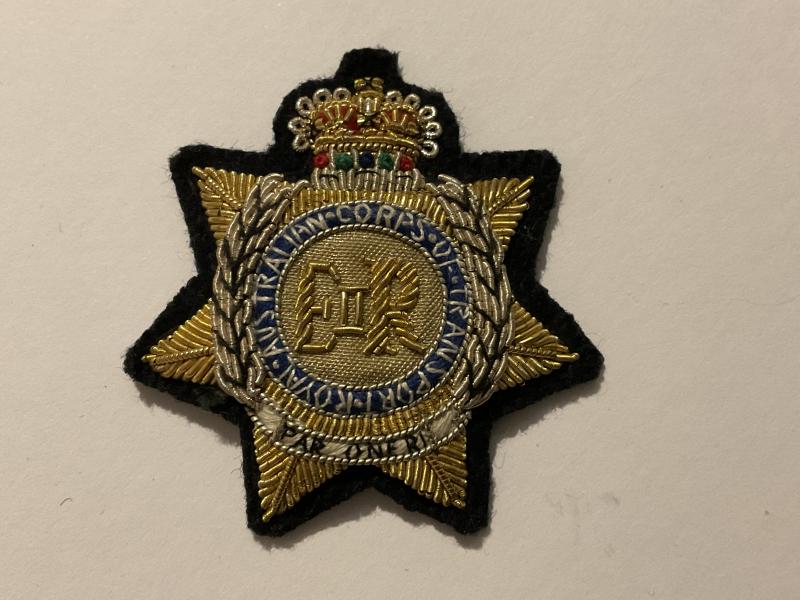 Gradia Militaria - Bullion officers Royal Australian Corps of Transport beret badge