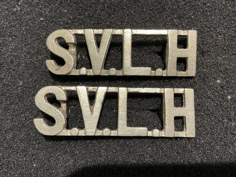 Gradia Militaria - Indian army Surma Valley Light Horse shoulder titles