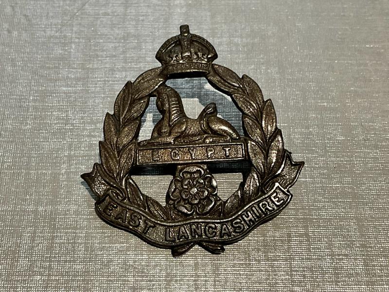 Gradia Militaria - WW1/2 East Lancashire Regiment sweetheart