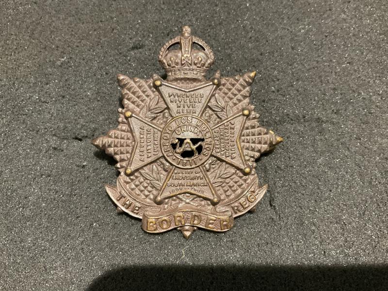 Gradia Militaria - WW1/2 The Border Regiment OSD cap badge