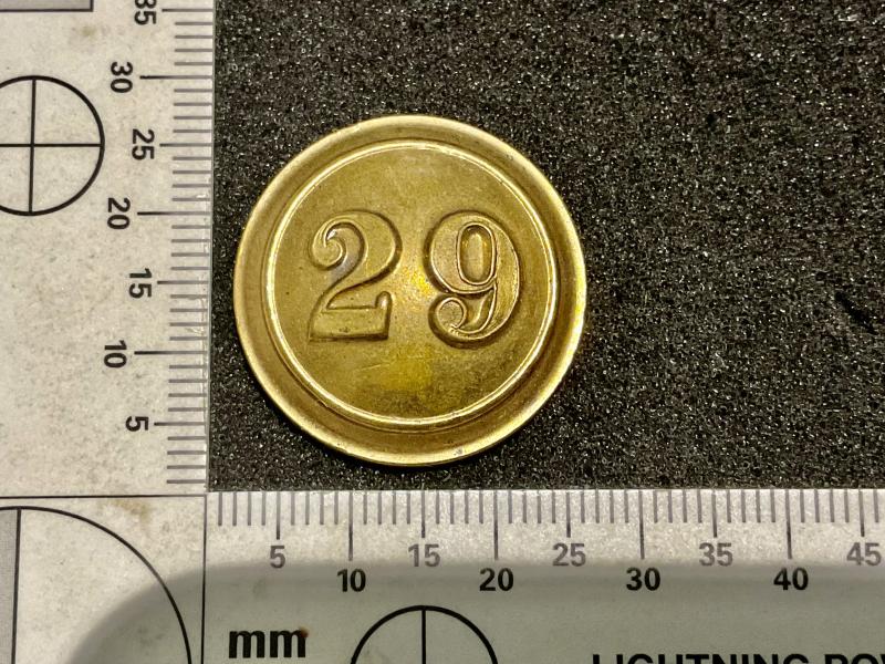 Gradia Militaria - 29th Regiment of Foot (Worcestershire) button