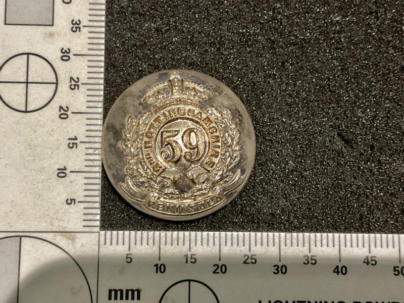 Gradia Militaria - 59th Regiment of Foot (Mess Waiters) button