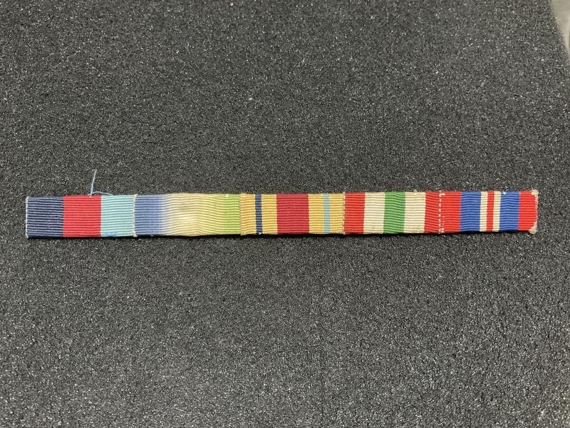 Gradia Militaria - WW2 Medal ribbons mounted on metal bar