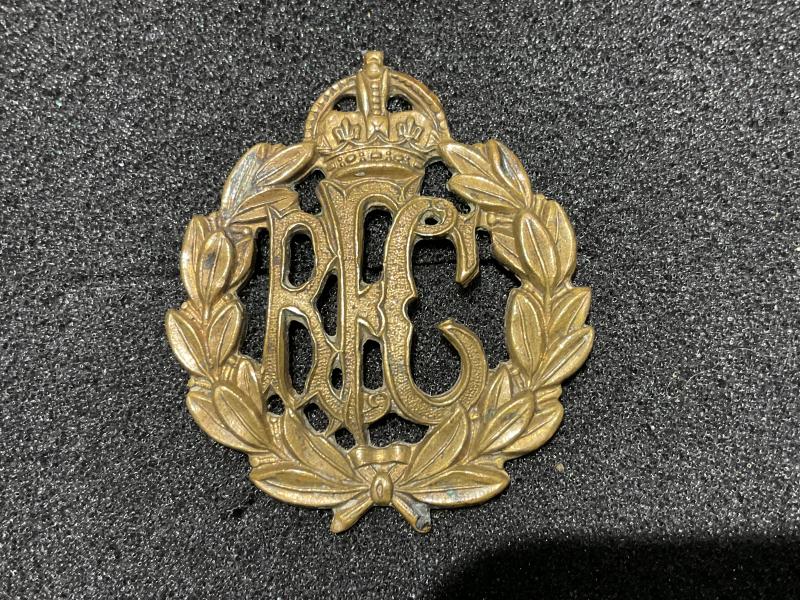 Gradia Militaria - WW1 Royal Flying Corps other ranks cap badge