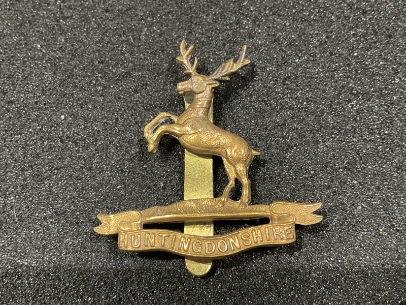 Gradia Militaria - WW1 Huntingdonshire Cyclist Battalion cap badge