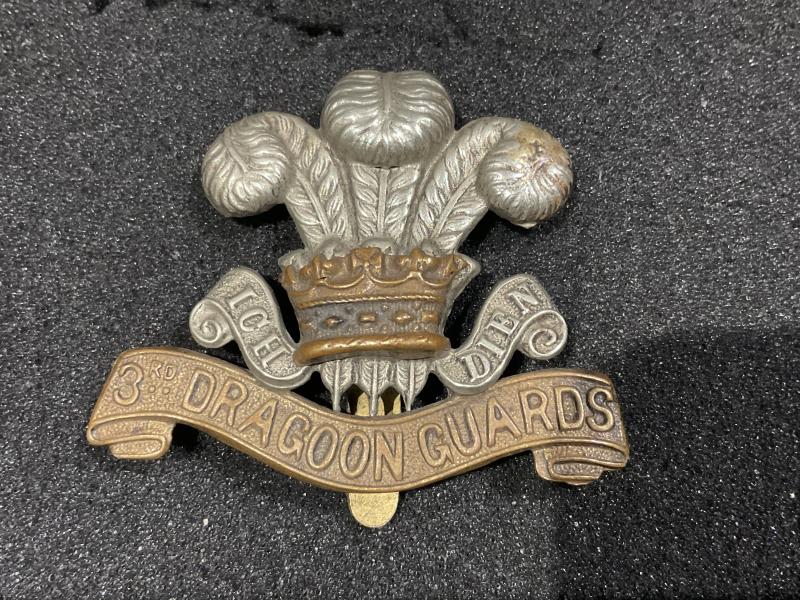 Gradia Militaria - WW1 3rd Dragoon Guards ORs cap badge