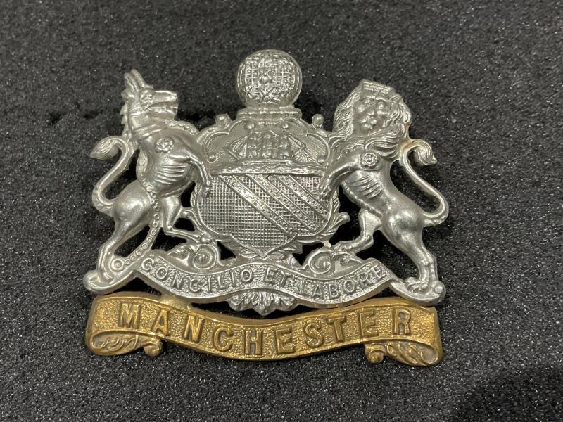 Gradia Militaria - Victorian/Edwardian Manchester Regiment cap badge