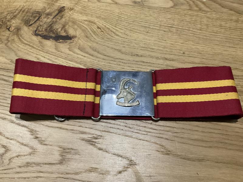 Gradia Militaria - Rhodesian Armoured Car Regiment stable belt
