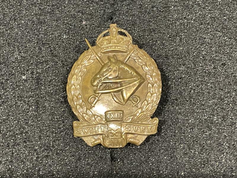 Gradia Militaria - Australian 23rd Barossa Light Horse brass collar dog