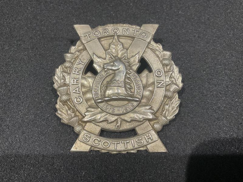 Gradia Militaria - Toronto Scottish Glengarry badge by Service Supply London
