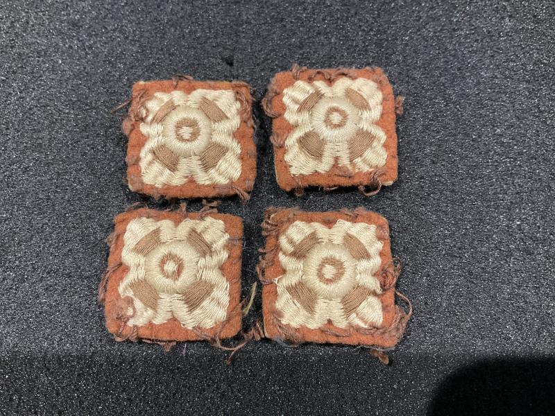 Gradia Militaria - W.R.A.C Terrocotta Brown cloth rank pips