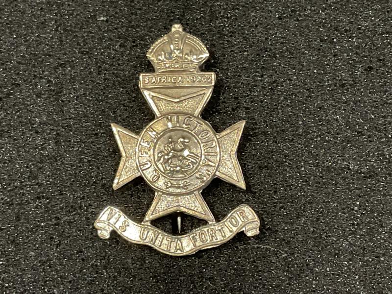 Gradia Militaria - 9th County of London (Queen Victorias Rifles) sweetheart