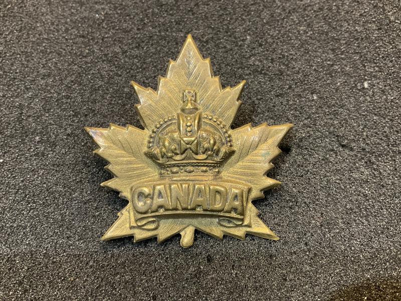 Gradia Militaria - Royal Canadian Naval Air Service Cadets cap badge